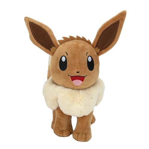 Pokémon PKW4018-20cm Plüsch - Evoli, offizielles Plüsch