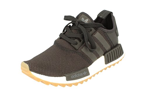 adidas Originals NMD_R1 Trail W Unisex Laufschuhe - Schwarz Weiß S81046, EUR 41