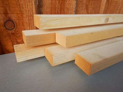 2 m Dachlatten Dachlatten Bauholz Konterlatte Holz (3 x 5 cm - 200 cm Länge - 10 Stück)
