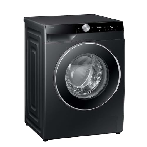 Samsung WW11DG6B85LBU2 Waschmaschine, 11 kg, 1.400 U/min, Extra energiesparend, EEK: A (-10%), AI Ecobubble, AI Wash, SuperSpeed 39 Min, AI Control, Schwarz