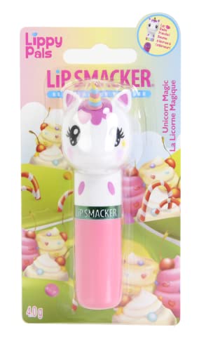 Lip Smacker - Lippy Pals Collection - Einhorn Lippenbalsam für Kinder - magischer Geschmack - Geschenk für Kinder - Single Lipbalm