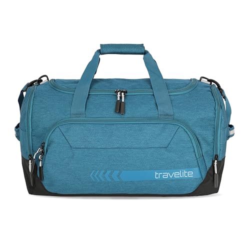 travelite Reisetasche Weekender, KICK OFF, leichte Handgepäck Reisetasche für Urlaub und Sport, Schwimmbad, Klinikaufenthalt, 50 cm, 45 Liter