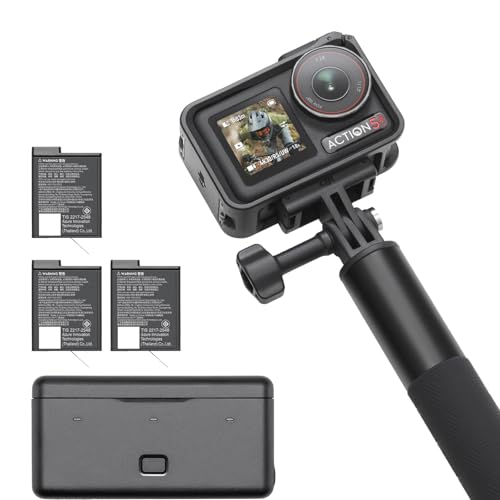 DJI Osmo Action 5 Pro Adventure Combo, Action Cam 4K mit 1/1.3
