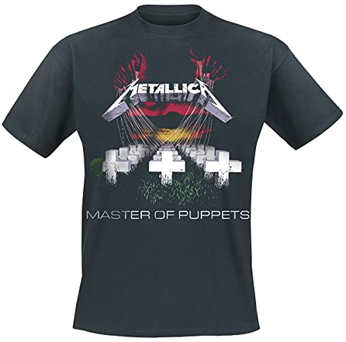 Metallica Master of Puppets Männer T-Shirt schwarz Band-Merch, Bands XL