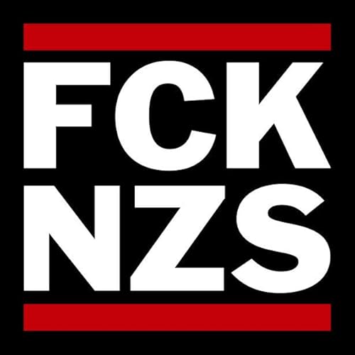 Hellweg Druckerei FCK NZS Aufkleber Sticker 5,2x5,2cm 50 Stück