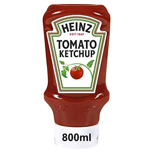 Heinz Tomato Ketchup, Kopfsteherflasche, 1er Pack (1 x 800 ml)