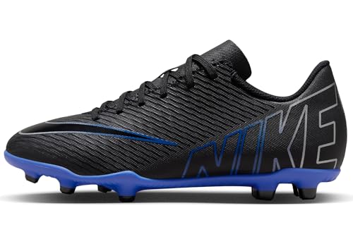 Nike DJ5958 - JR Vapor 15 Club FG/MG 040 Black/Chrome- Gr. 5,5Y