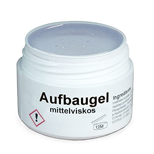 GS-Nails Aufbaugel mittelviskos Made in Germany Aufbau Gel (15ml)