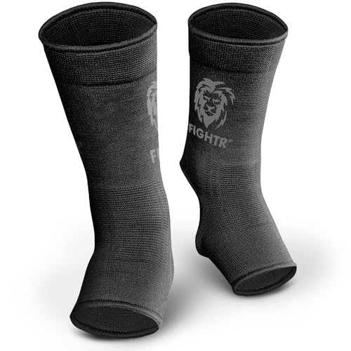 FIGHTR® Knöchelbandage Unisex | Perfekter Sitz am Knöchel | für Erwachsene in Unisize für Kickboxen, MMA, Muay Thai und weiterer Kampfsport