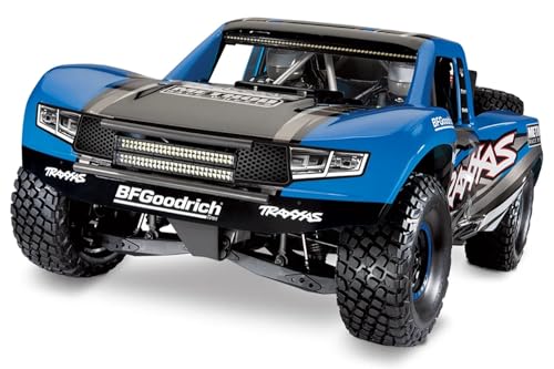 Traxxas Unlimited Desert Racer 4 x 4 + LED – Fernbedienung – 85086-4 (blau)