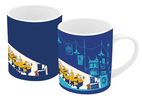 GEDALABELS Farbwechseltasse Minions 250ml, Blau