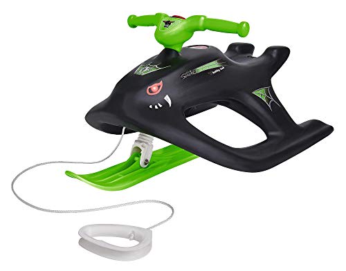 Big Kinder Schlitten Bobby-Bob Wild Spider, schwarz, grün, 93x50x38 cm LBH
