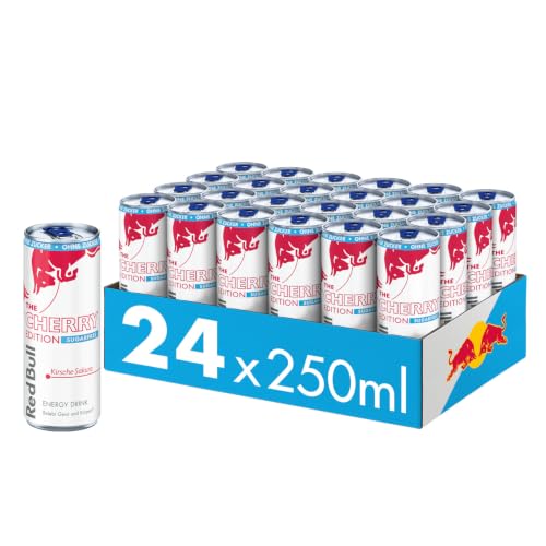 Red Bull Sugarfree Energy Drink Kirsche-Sakura Cherry Edition