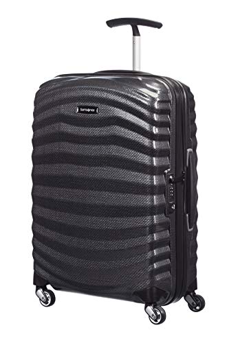 Samsonite Lite-Shock - Spinner S, Handgepäck, 55 cm, 36 L, Schwarz (Black)