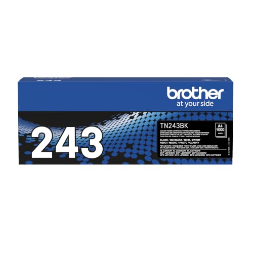 Brother BA78745 TN-243BK Original Tonerkassette (für Brother DCP-L3510CDW, DCP-L3550CDW, HL-L3210CW, HL-L3230CDW, HL-L3270CDW, MFC-L3710CW, MFC-L3730CDN, MFC-L3750CDW und MFC-L3770CDW) schwarz