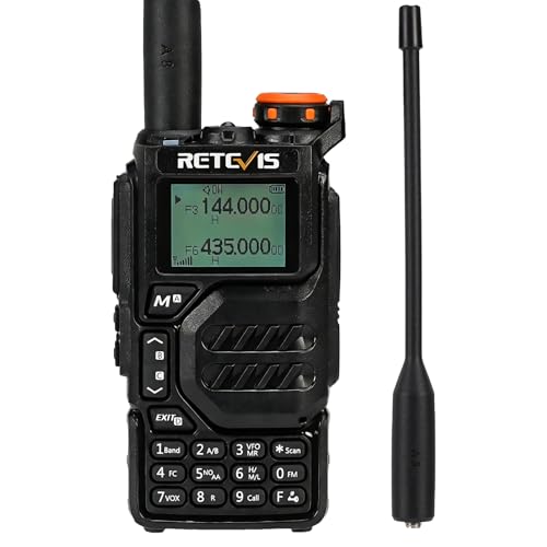 Retevis RA79 Amateurfunk, 2M/ 70CM/ AM Amateurfunkgerät, Chirp VFO CPS