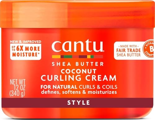 Cantu Shea Butter Coconut curling Cream, 340 g