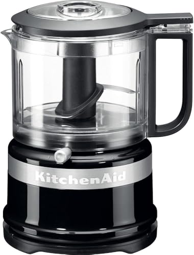 KitchenAid 5KFC3516EOB ,Mini-Food-Processor,Großartig zum Hacken, Vorbereiten von Dressings und Saucen, onyx schwarz