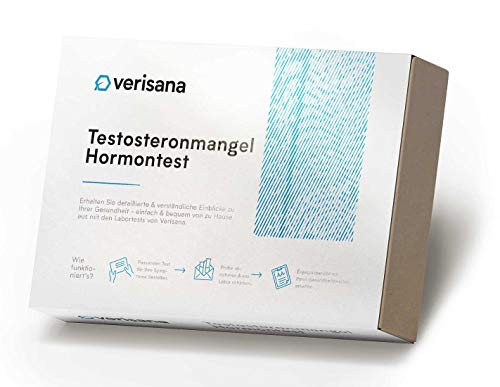 Testosteron Test | Labortest bei Testosteronmangel oder -erhöhung | Gut geeignet als Hormontest (Speichel) beim Muskelaufbau und Krafttraining | Verisana