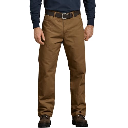Dickies Herren RlxdFit Duck Jean Hose, Braun (Rinsed Brown Rbd), 40/32