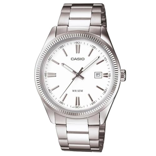 Casio Herren-Armbanduhr Classic Analog Quarz Edelstahl MTP-1302D-7A1