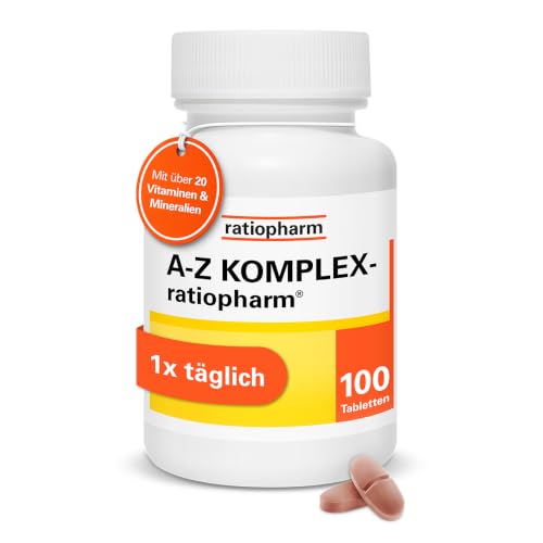 A-Z Komplex-ratiopharm Tabletten, 100 Tabletten, Vitaminversorgung