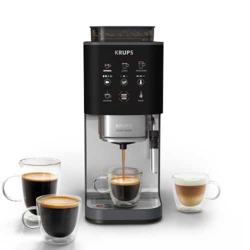 KRUPS Coffee Crush Edition, Espresso-Kaffeevollautomat, nur 15 cm Breite