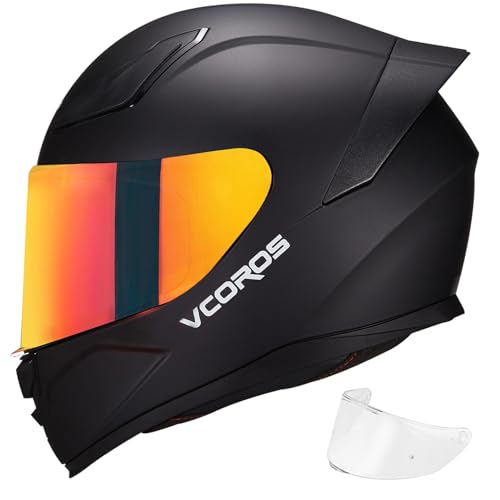 VCOROS Integralhelm für Unisex WS-609 Motorradhelm ECE 22.06 Zertifiziert