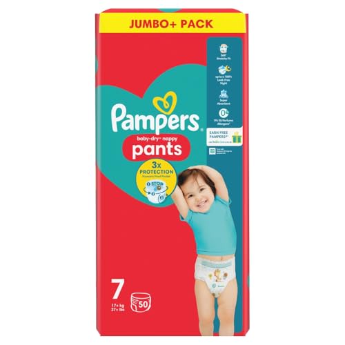 Pampers Windelhöschen, Größe 7, 50 Stück