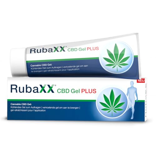 Rubaxx® CBD Gel PLUS [160 ml] - NEUE STARKE Dosierung mit 1080mg CBD - PLUS-KOMPLEX mit 3-fach-Aktiv-Prinzip