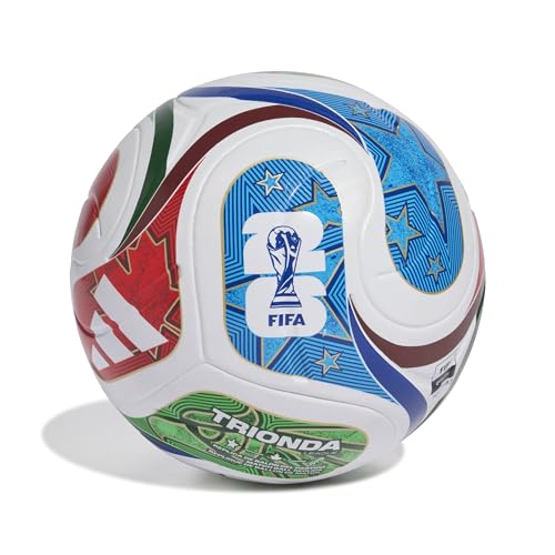 adidas World Cup League Ball Ball für Unisex-Erwachsene, Weiß, 36 2/3 EU