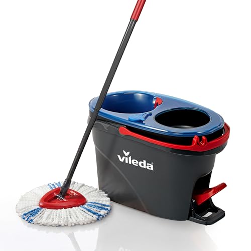 Vileda H2PrO Wischmopp Set mit Eimer, Zweitanksystem, Mikrofaser