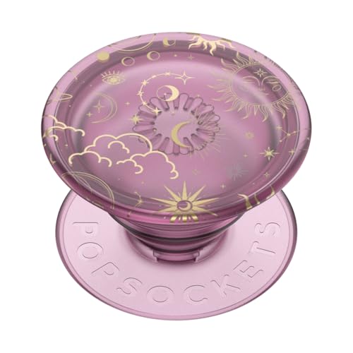 PopSockets Klebendes Handy-Grip, Halter, Handyständer, Celestial - Celestial Mauve