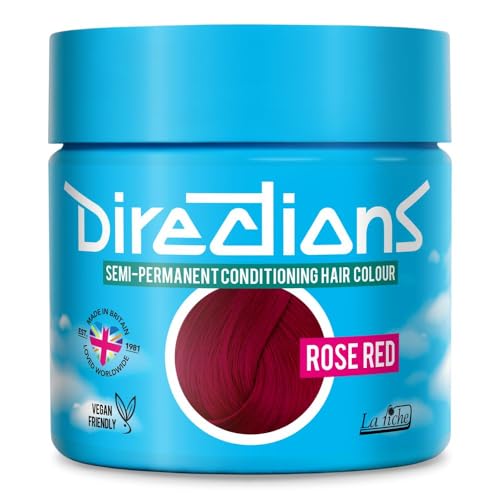La Riche Directions Semi-Permanent Hair Color 88ml Tubs - Rose Red