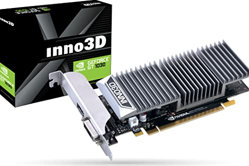 INNO3D NVIDIA GeForce GTX 1030 2GB GDDR5 Gaming Graphics Card (Heatsink, 0 dB)