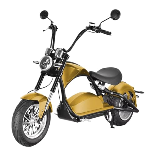 STW Emobile Urban Chopper Plus Elektroroller, 45 km/h, 3000W Motor, LED-Beleuchtung, 200 kg Tragfähigkeit, 203x77x109 cm