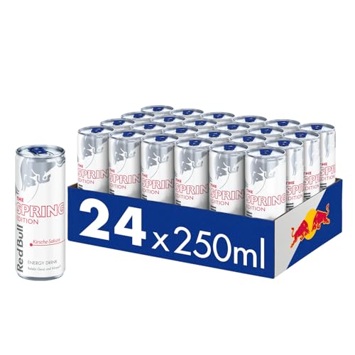NEU: Red Bull Energy Drink Spring Edition, Kirsche-Sakura, 24 x 250ml EINWEG
