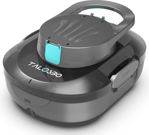 TALOSBO S1PRO 2026 Upgrade Poolroboter mit 120 Min Automatisch Reinigungszeit, Poolsauger Akku mit Dual-Motoren, 2,5H Ladezeit, Leichter Poolreiniger für Oberirdische Pools bis 100 m²
