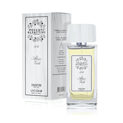 Peccati Olfattivi N.104 Damenparfüm Äquivalent zu Alien – Anhaltendes Damen-Dupe mit 30% reinem Duftöl, originalgetreuer Duft mit langer Haltbarkeit und Beständigkeit, 100 ml Parfum