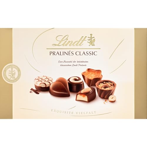 Lindt Schokolade | Classic Pralinés, 200g Schachtel, Pralinen Geschenk
