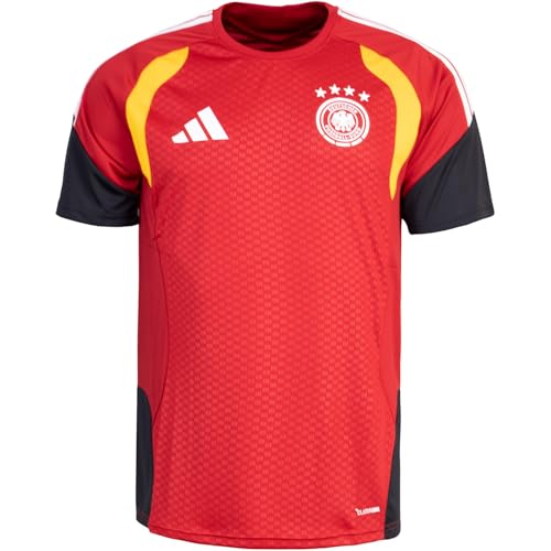 adidas DFB Deutschland Germany Training Trikot Jersey (DE/NL/SE/PL, Alphanumerisch, L, Regular, Regular, red)