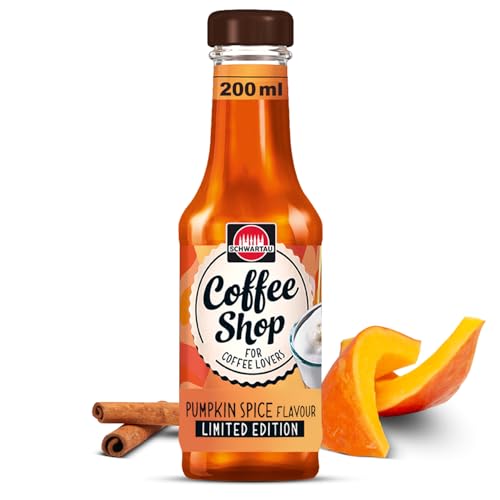 Schwartau Coffee Shop Pumpkin Spice Sirup | Für Kaffeespezialitäten | 200 ml