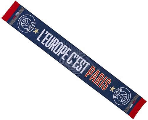 PSG Schal L' Europe C'EST Paris – Offizielle Kollektion Paris Saint Germain – Champions d'Europe 2025