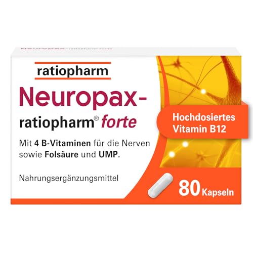 Neuropax-ratiopharm® forte, 80 Kapseln, mit B-Vitaminen