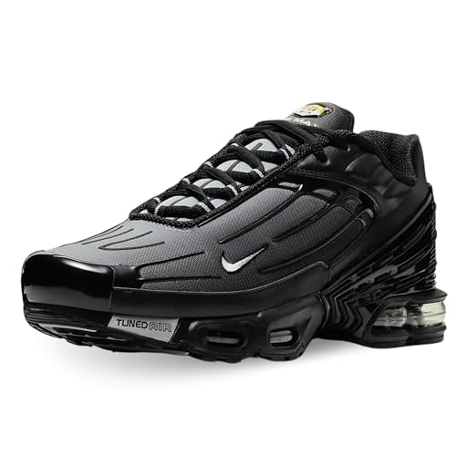 Nike Air Max Plus III Laufschuhe für Herren, Black Wolf Grey Black, 38.5 EU