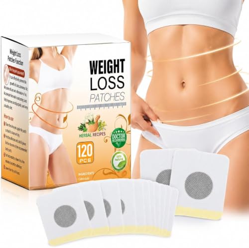 Abnehmpflaster, 120 Stück Abnehmen Schnell Fettverbrenner Slimming Patch
