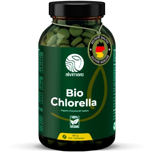 alvimare® Bio Chlorella Tabletten, 360 Stück (180g)