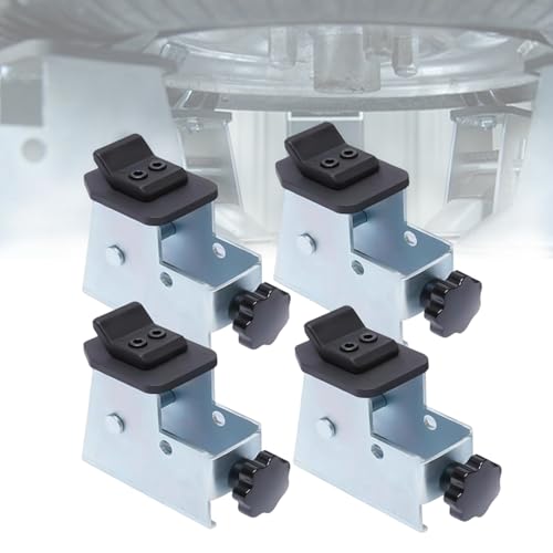 Tasofac Motorradreifen Adapter 4tlg., Kompatibel mit Motorrad-Reifenwechsler, Hochwertiger Stahl, vernickelte Oberfläche, 4-teilig Motorradreifen Adapter Set