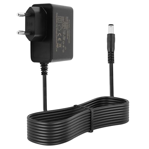 12V 1A Netzteil Ersatz für Yamaha PA-130 PA-130A PA-3 PA-3B PA-130B PA-5D PA-3C PA-5B EP-A3 KP-A3 AC Adapter Netzteil Ladekabel Ladegerät Power Adapter Digital Klavier Tastatur PSR YPG YPT DGX 1.2M