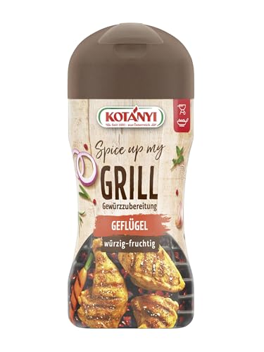 KOTÁNYI Grill Geflügel Grillgewürz 100g - Marinade für Huhn, Pute und Ente auf dem Grill - Gewürzmischung zum Grillen - [Jetzt für die nächste Grillparty bestellen!]